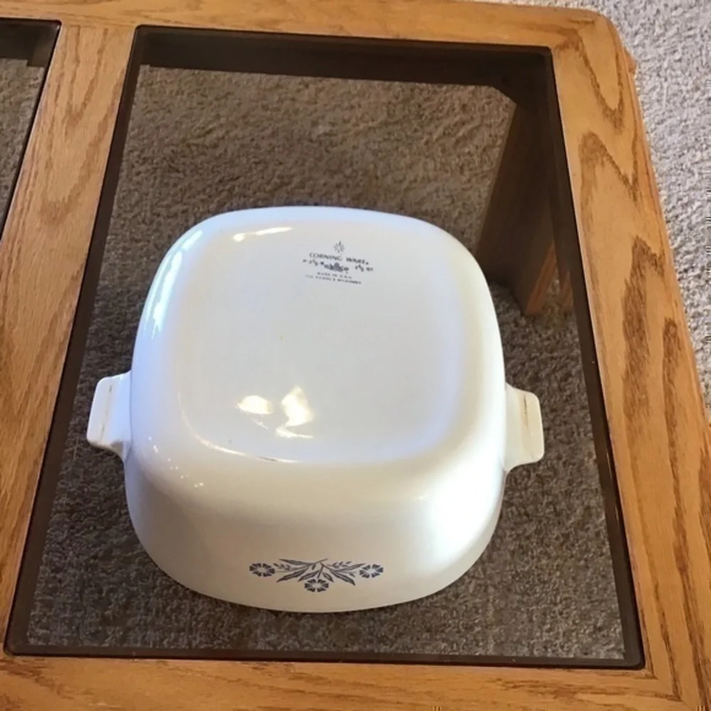 1970’s vintage CorningWare Blue Cornflower dish